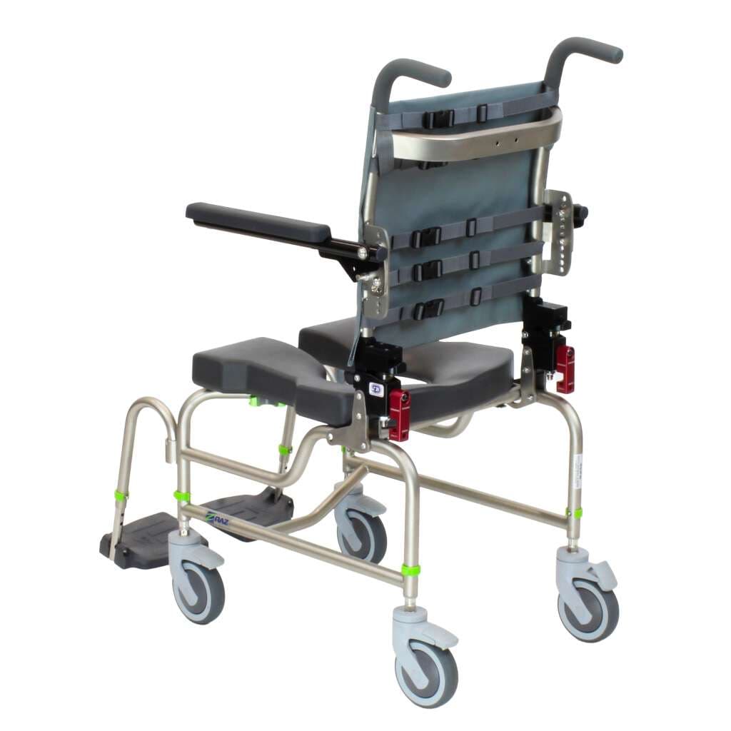 RAZ-AP Attendant Propelled Mobile Shower Commode Chair - Image 5