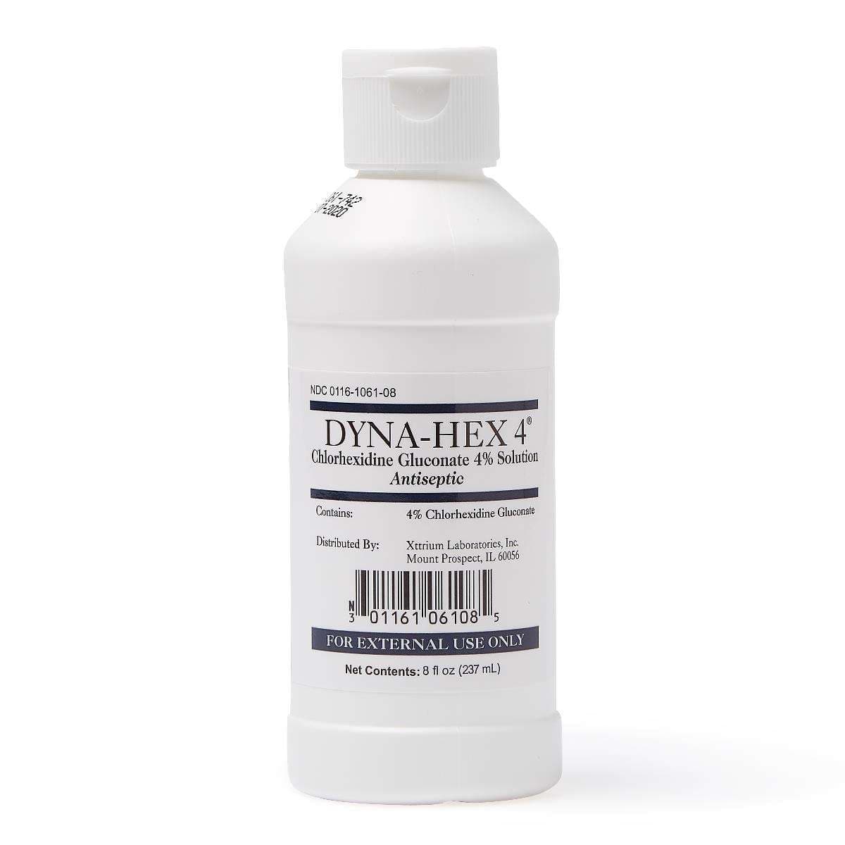Dyna-Hex 4 Surgical Scrub Solution Liquid Bottle, 8 oz - Image 1