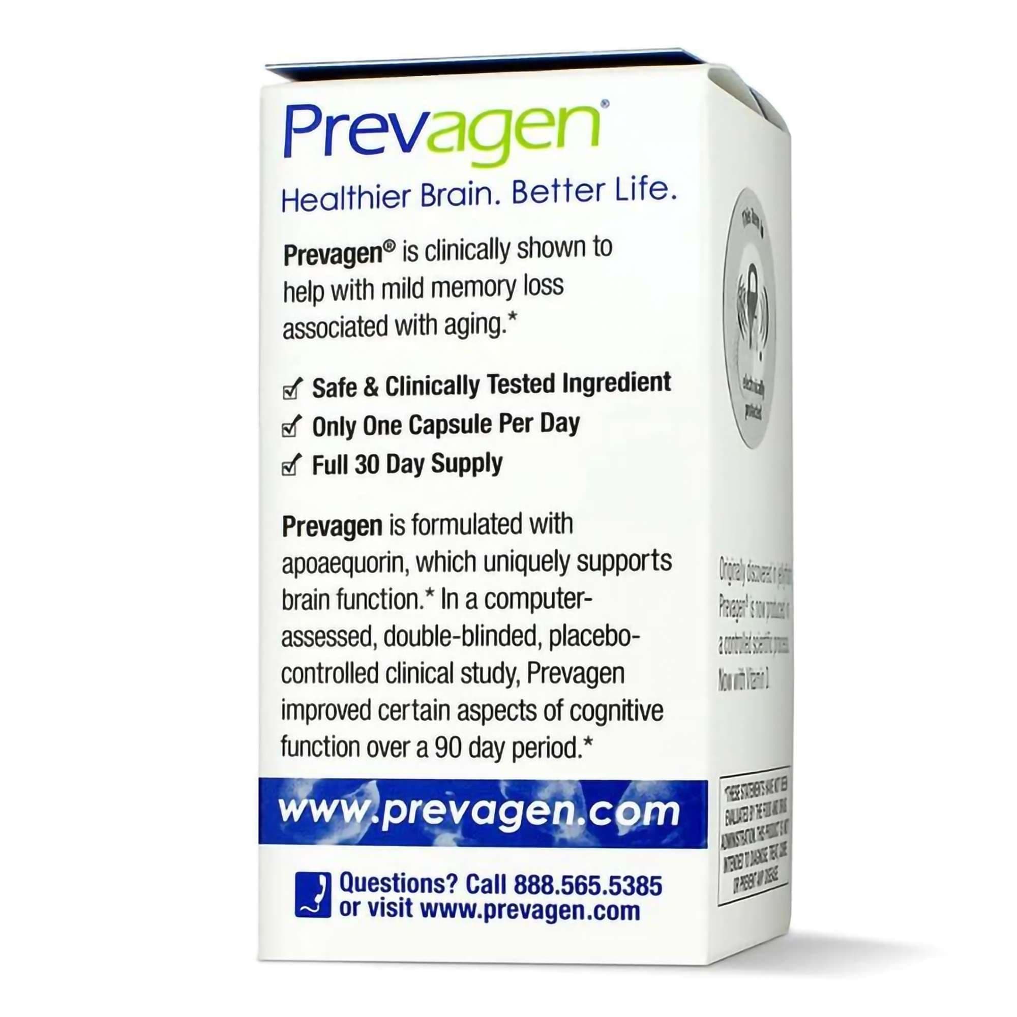 Prevagen Regular Strength Brain Health Supplement Capsules - Image 3