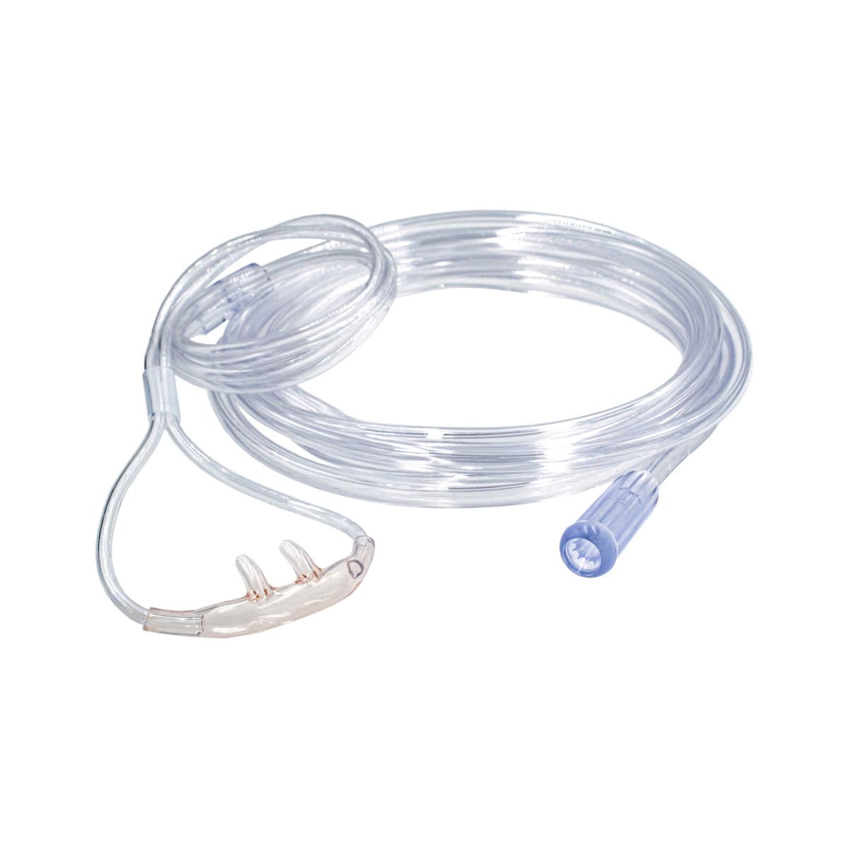 Salter Style Pediatric 6 LPM Standard Flow Oxygen Nasal Cannula with 7 Foot Tubing - Case of 50 - Image 1