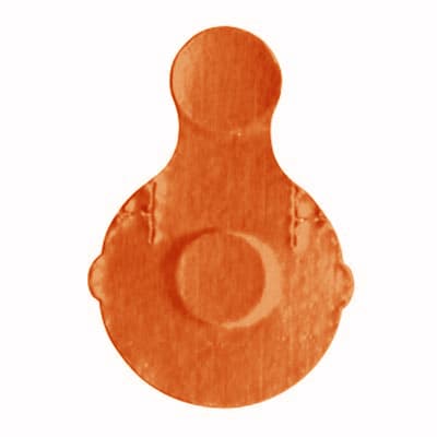 ChemoPlus IVA Security Seals for Vial Tops, Orange, 20mm - Box of 1000 - Image 1