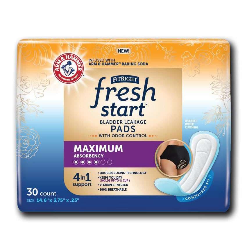 Fitright Fresh Start Liners, Maximum - Case of 120 - Image 1