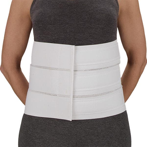 Deroyal 3 Panel Premium Abdominal Binder, 9 Inch L, 63 to 74 Inch Waist-Hip, Large - Each - Image 1
