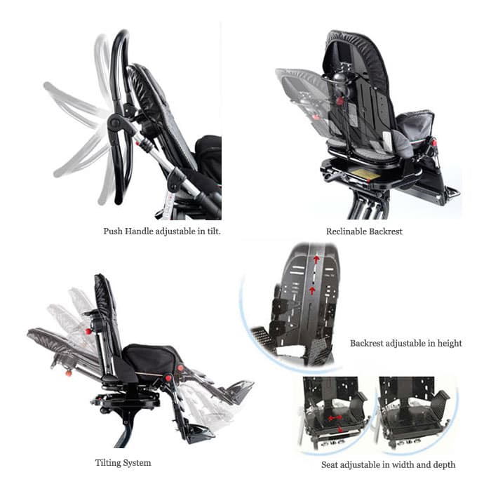 Ormesa New Bug Four Wheel Stroller - Image 5