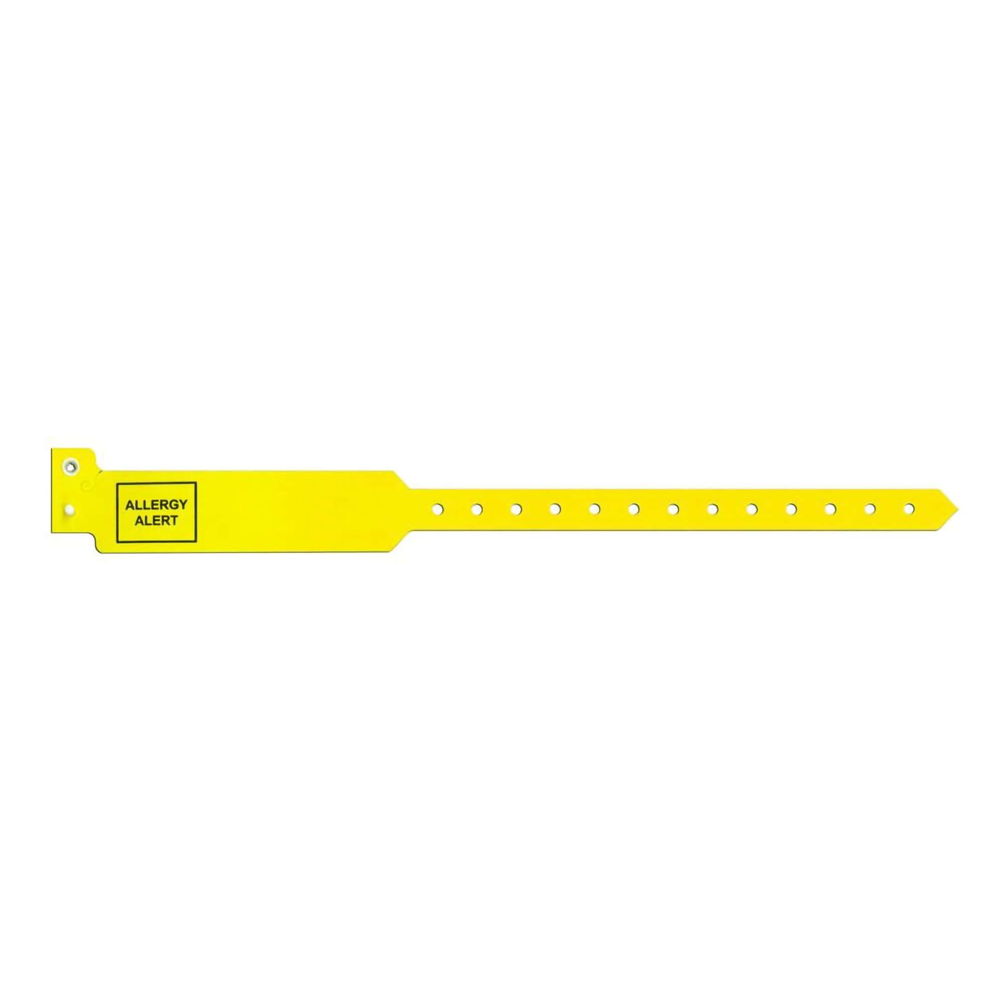Sentry SuperBand Identification Wristband 1 x 3-7/8 Inch, Yellow, 12 to 13 Inch - Box of 250 - Image 1
