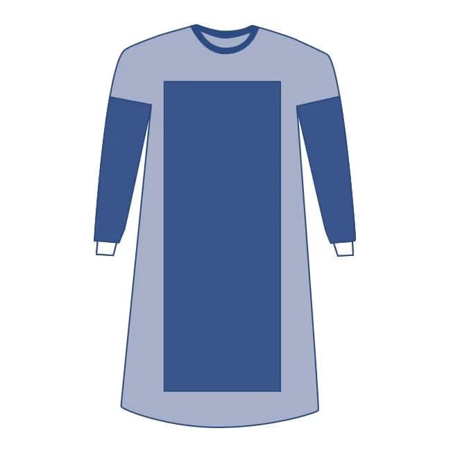 Medline Nonsterile Aurora Poly Reinforced Gown