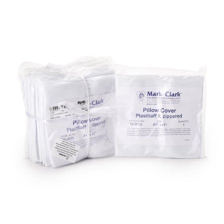 Mark-Clark Pillow Cover with Zip White, 21 W X 27 L Inch - Each - Image 1