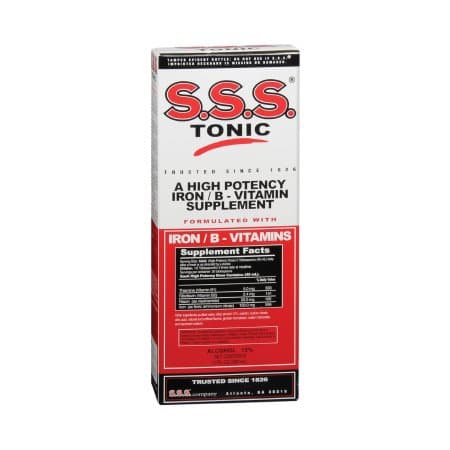 S.S.S. Tonic Mineral Supplement Unflavored Liquid, 10 oz
