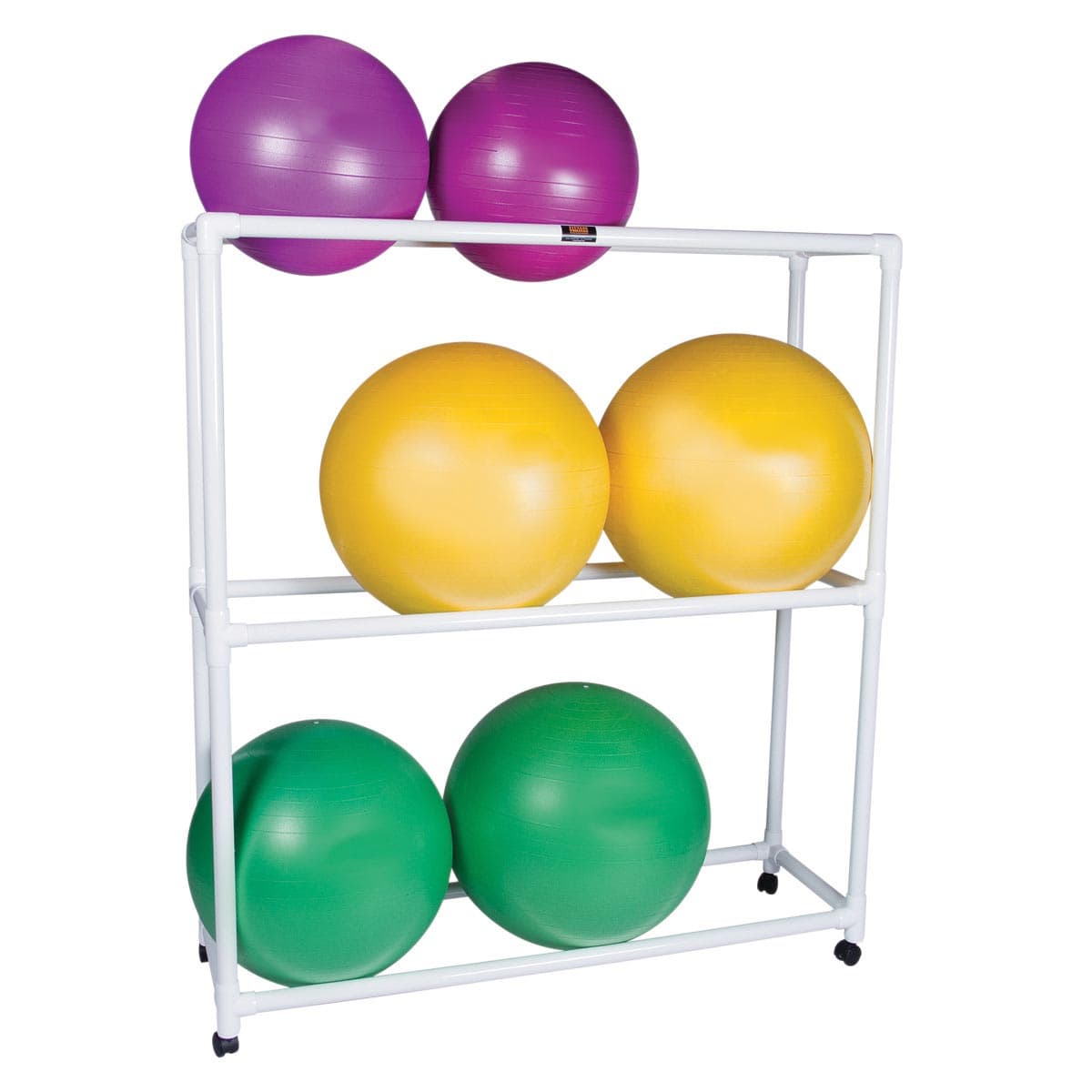 CanDo PVC Exercise Ball Rack - Image 2