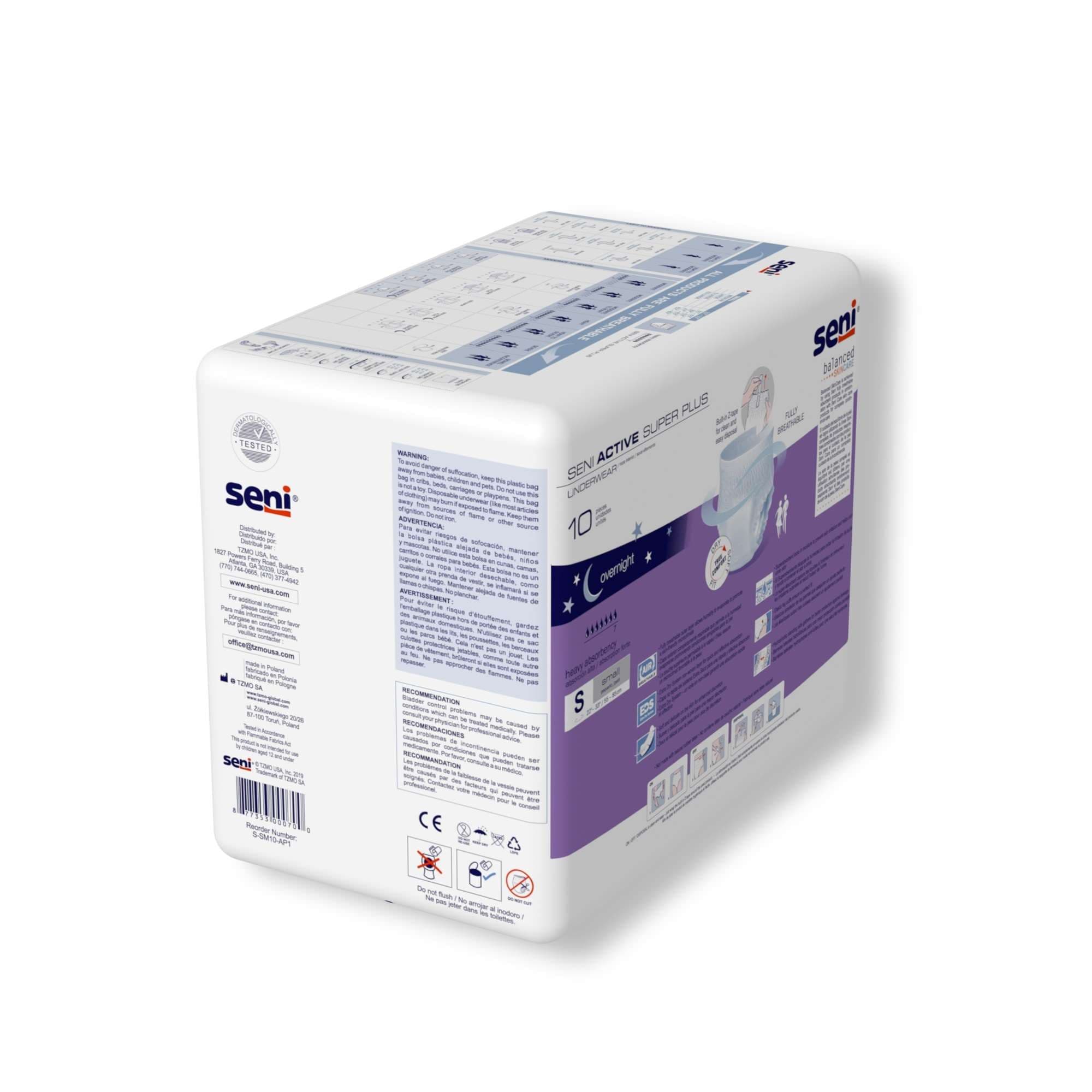 Seni Active Super Plus Pull On Underwear - Image 3