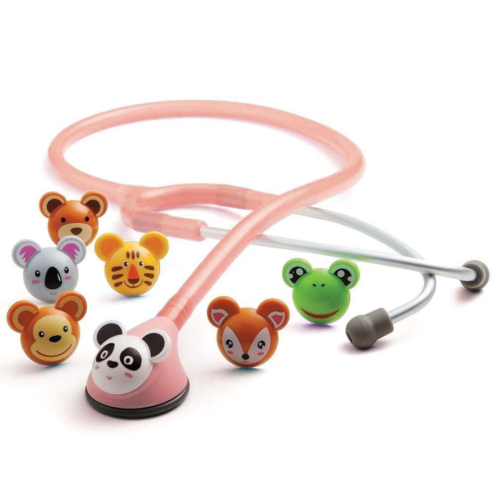 ADC Adimals 618 Platinum Pediatric Stethoscope, Adimals Pink - Image 1