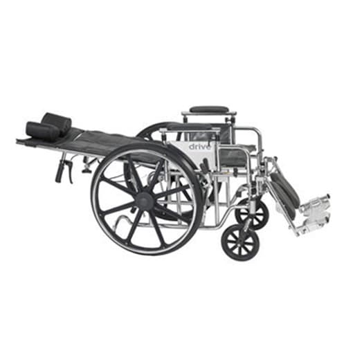 Drive Medical deluxe sentra full reclining wheelchair - Image 3