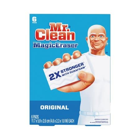 Mr. Clean Magic Eraser Original Cleaning Pad Box, 1 x 2-3/10 x 4-3/5 Inch - Case of 36 - Image 1