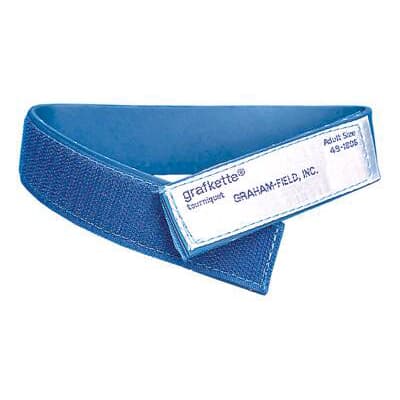 Grafco Grafkette Reusable Tourniquet, Blue - Box of 12 - Image 1