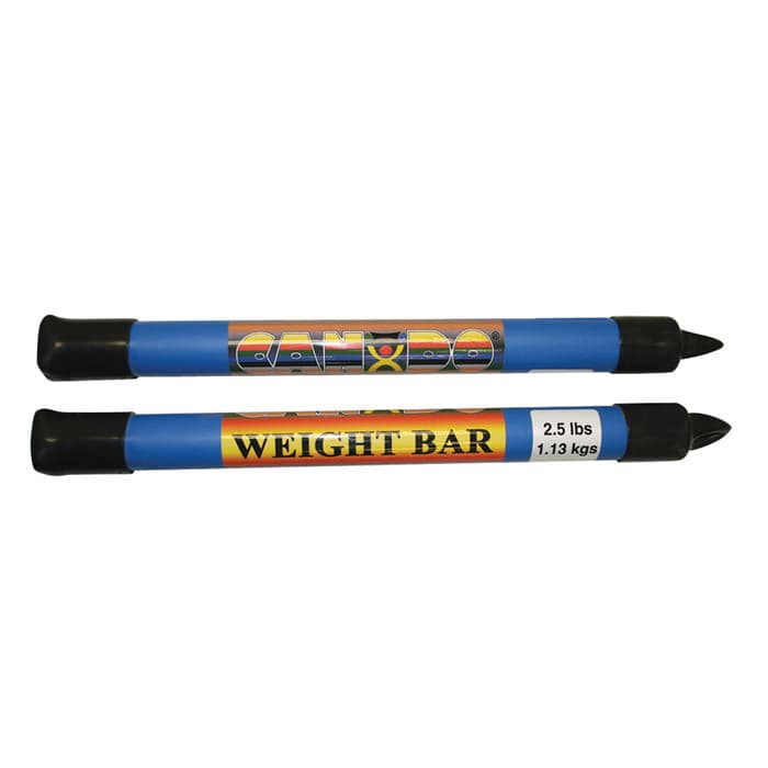 CanDo Mini Wate Bar, 2.5 lbs. - Pair - Image 1