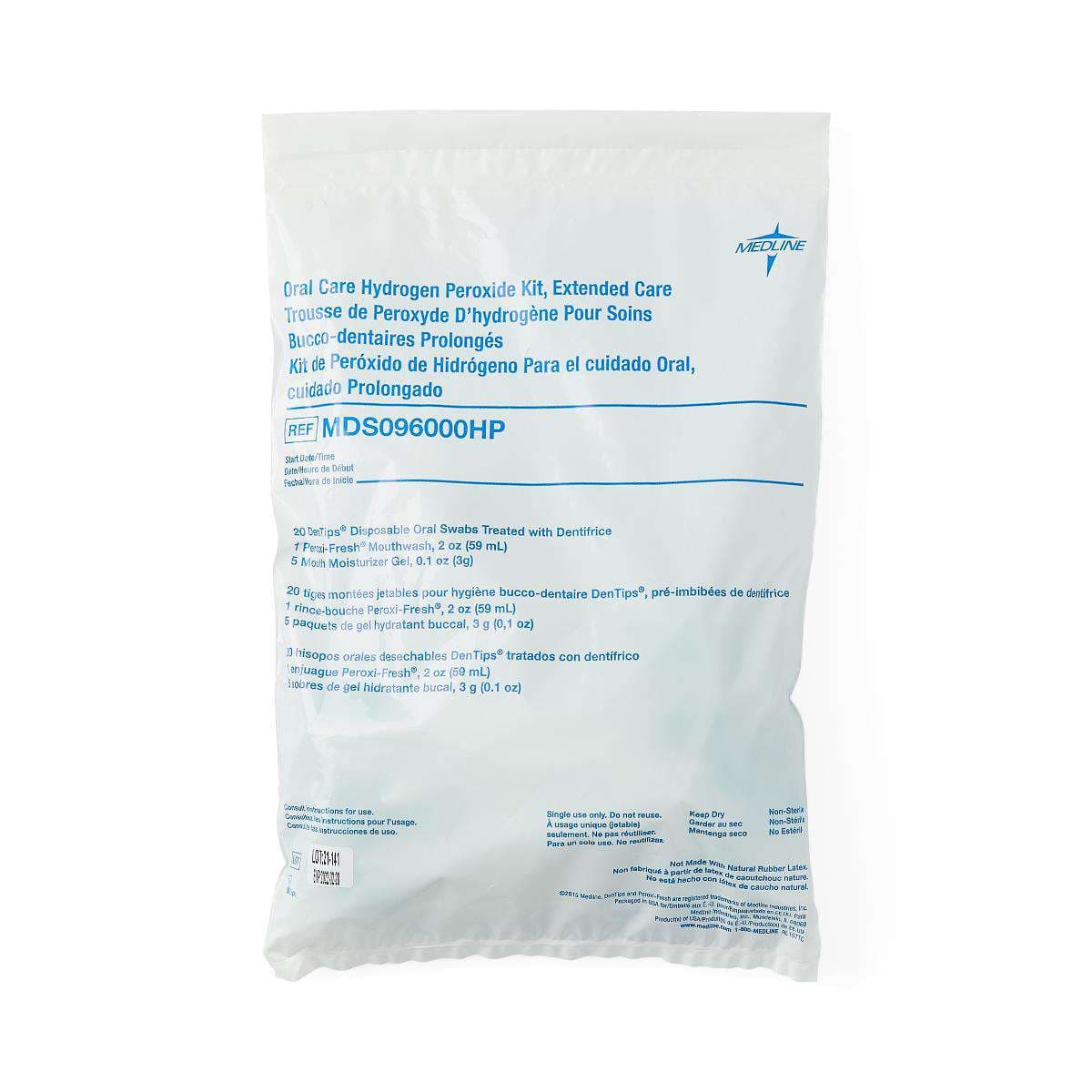 Medline Swab System Extended Care Oral Care Kit - Image 2
