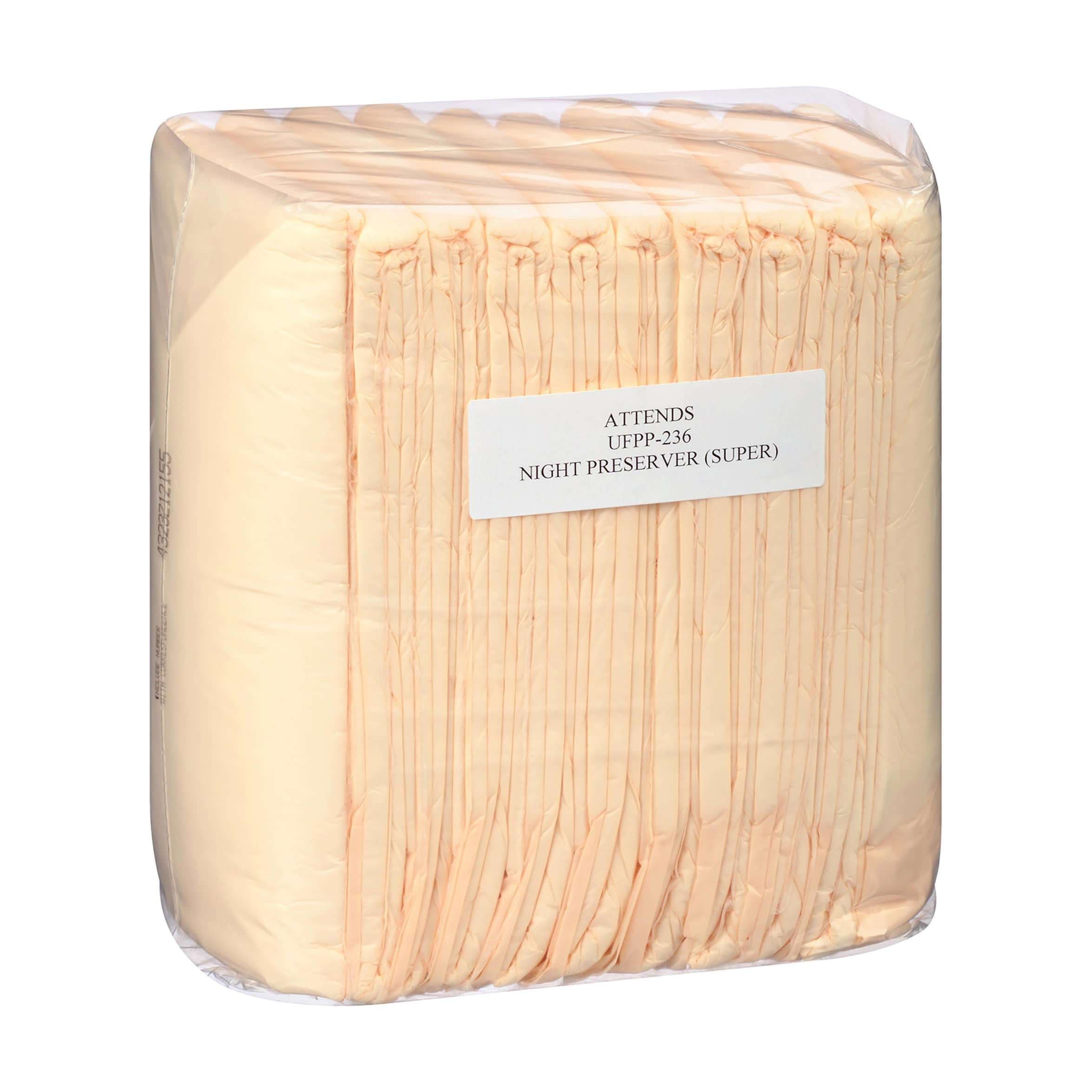 Attends Care Night Preserver Underpads, 23 x 36 Inch - Case of 150 - Image 1