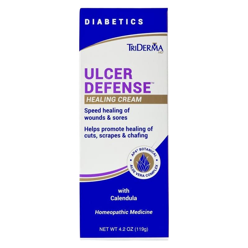 TriDerma Diabetic Ulcer Defense Healing Cream, 4.2 oz - Image 2