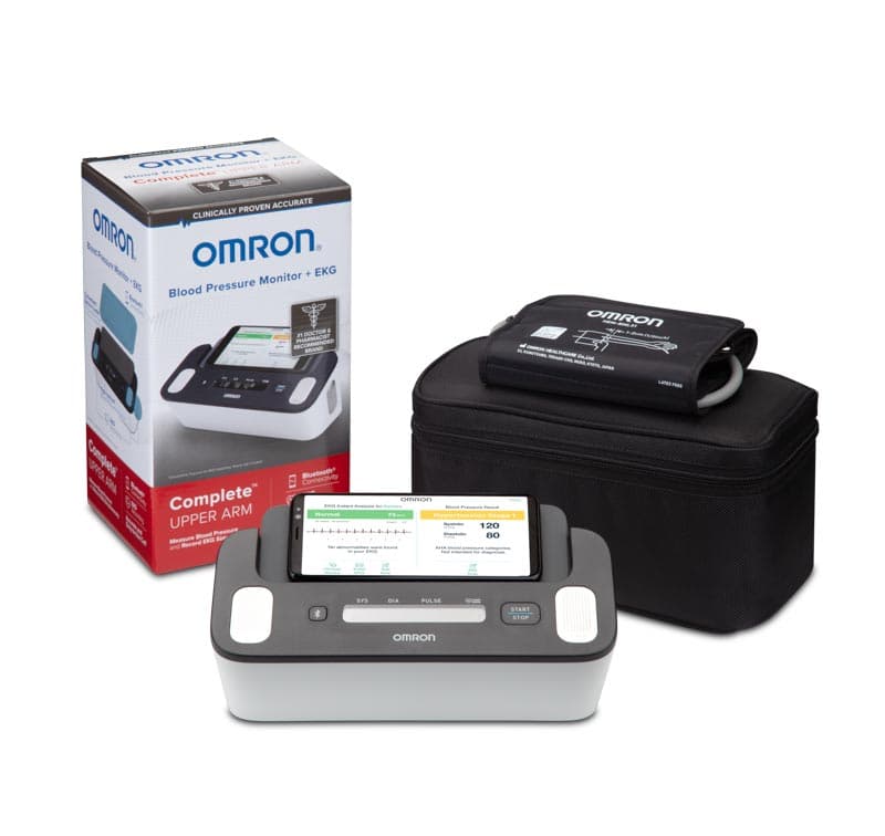 Omron Complete Wireless Upper Arm Blood Pressure Plus EKG Monitor - Image 3