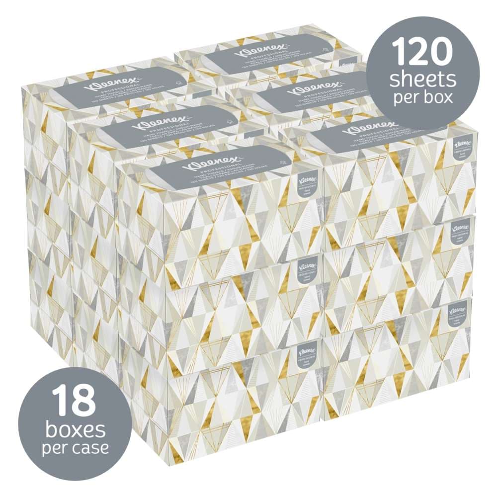 Kleenex Folded Hand Paper Towels Pop-Up Box - Case of 2160 - Image 1