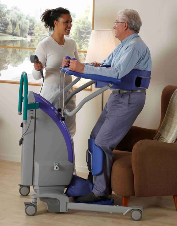 Arjo Sara Plus powered standing and raising aid - Image 2