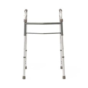 Medline Adult Folding Paddle Walker Without Wheels - Image 2