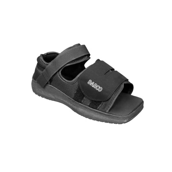 MedSurg Post-Op Shoe, Black, Male, Extra Large - Image 1