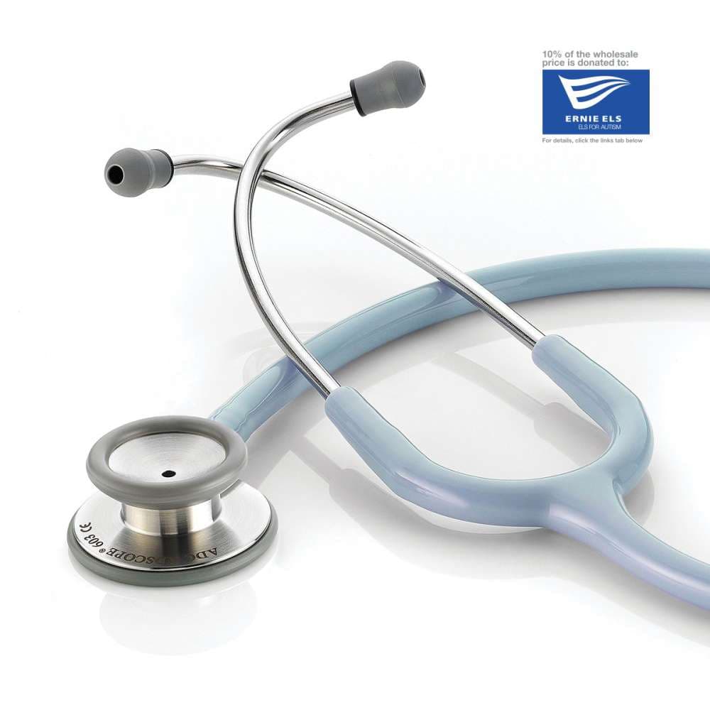 ADC Adscope Clinician Stethoscope, Autism Awareness Blue - Image 1