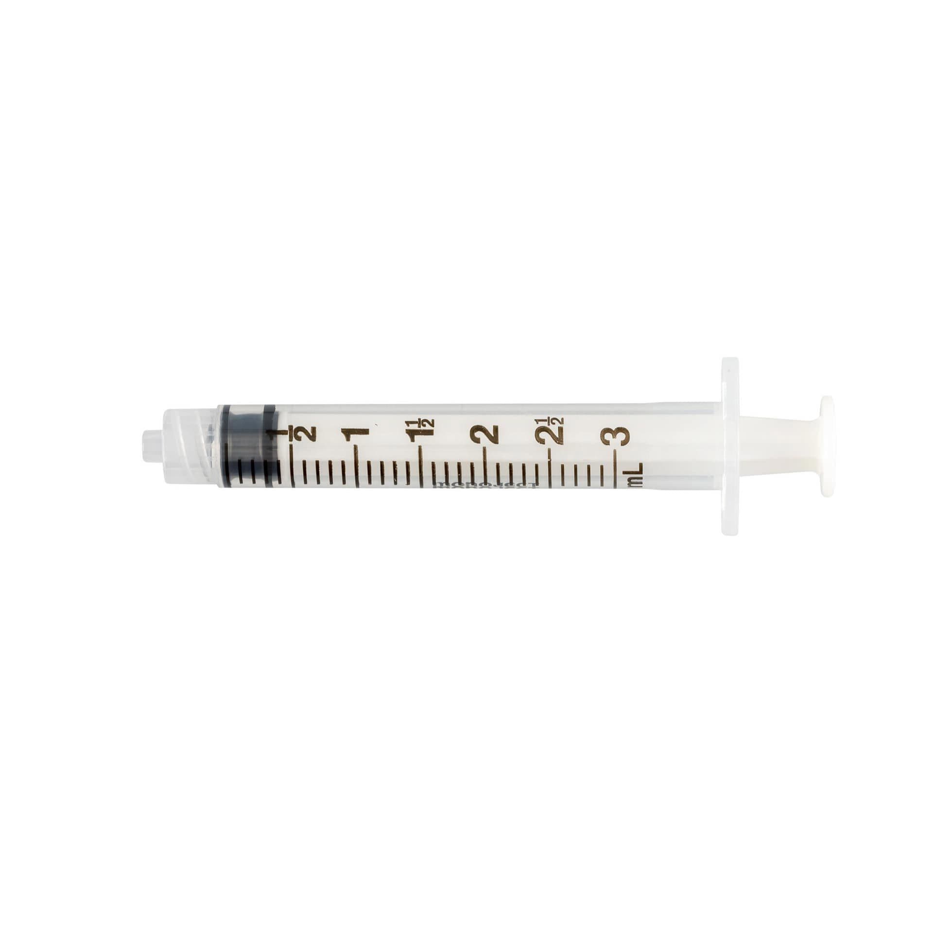 Monoject Soft Pack Syringes, 3 ML, Luer Lock Tip - Each - Image 1
