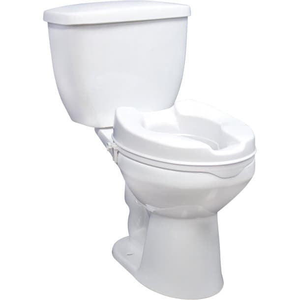 Drive raised toilet seat without Lid, 6" - Image 1