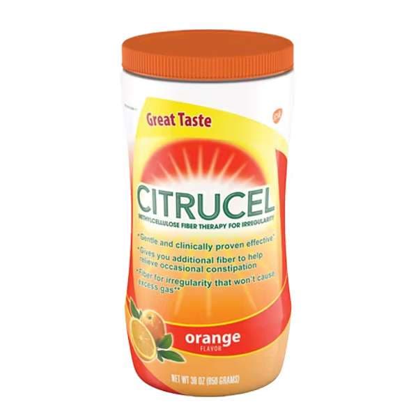 Citrucel Fiber Supplement Powder, Orange Flavor - Image 2