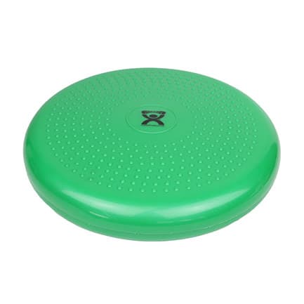 CanDo Inflatable Balance Disc, 14 Inch Diameter, Green - Image 1
