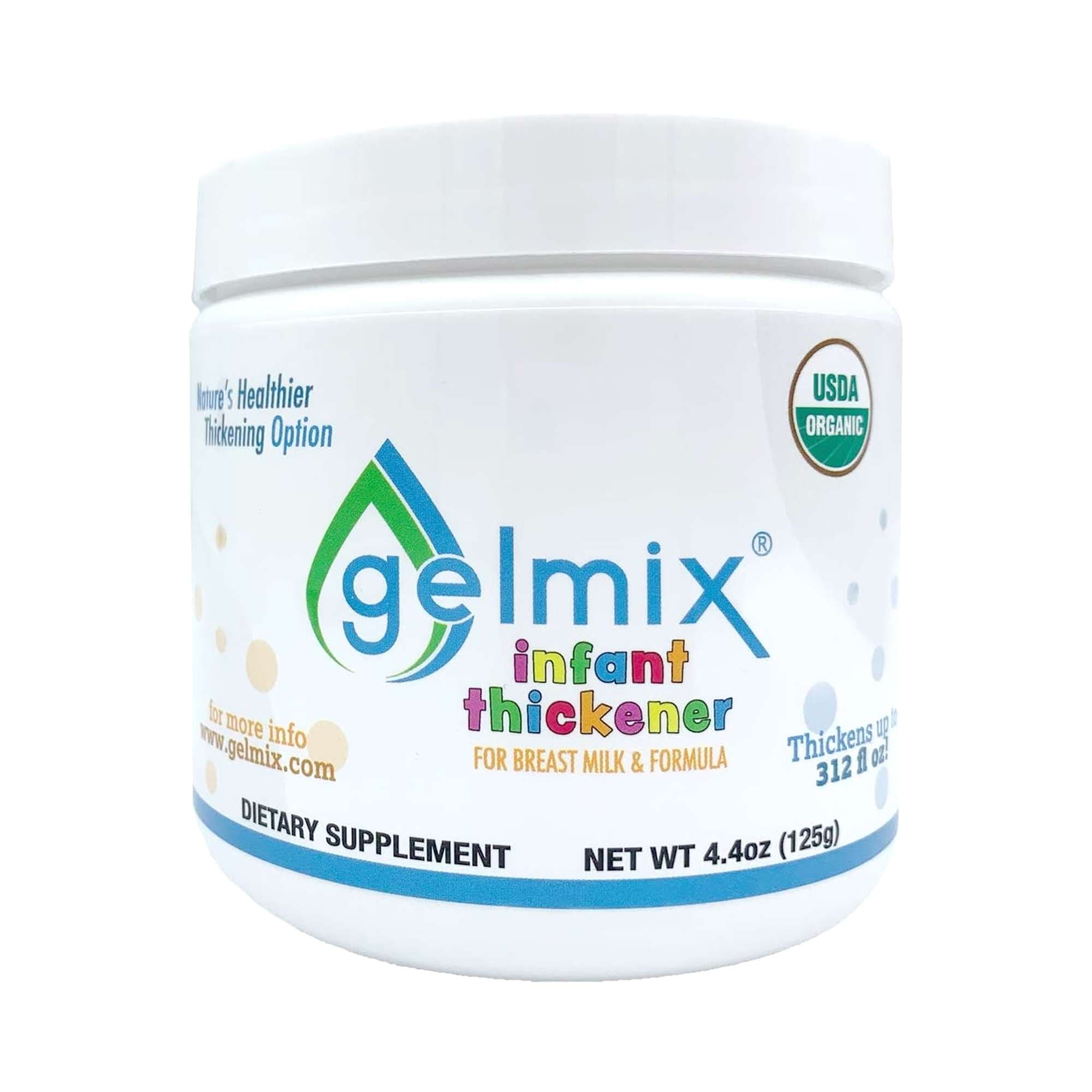 Gelmix Infant Formula and Breast Milk Thickener, 4.4 oz Jar - Case of 12 - Image 1