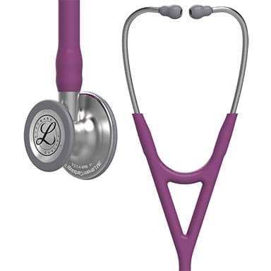 3M Littmann Cardiology IV Stethoscope, Stainless Steel Chestpiece, 27" Tube, Plum - Image 1