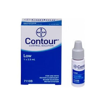 Bayer Contour Low Level Control Solution 2-1/2mL - Box of 1 - Image 1