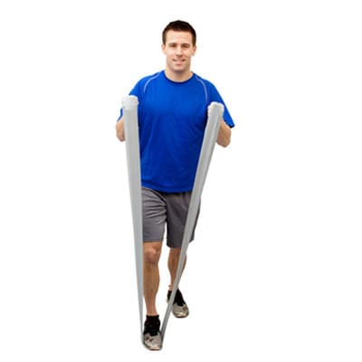 Val-u-Band Latex Free Exercise Band, 50 yard, Mushroom, 2X Heavy - Image 1