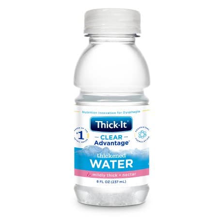 Thick-It Clear Advantage Nectar Consistency Thickened Water, 8 oz - Each - Image 1