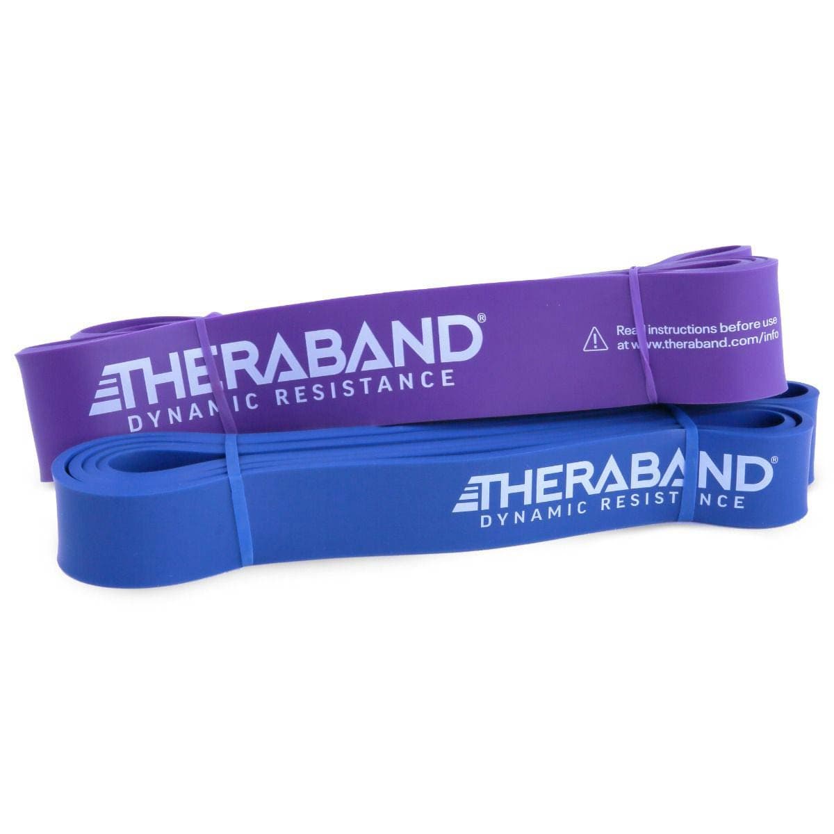 TheraBand High Resistance Bands Heavy Set, Heavy - Package of 2 - Image 1