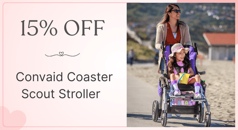 Convaid Coaster Stroller with Scout Option