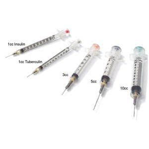 Retractable Vanishpoint Insulin Safety Syringes Insulin, 1ml, 30G x 5/16", U-100 - Case of 800 - Image 1