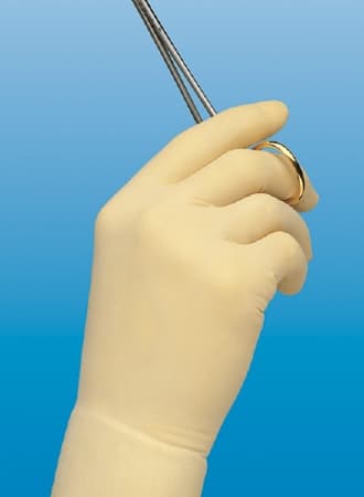 Protexis Neoprene Powder-Free Surgical Glove, Ivory, Size 6 - Case of 400 - Image 1