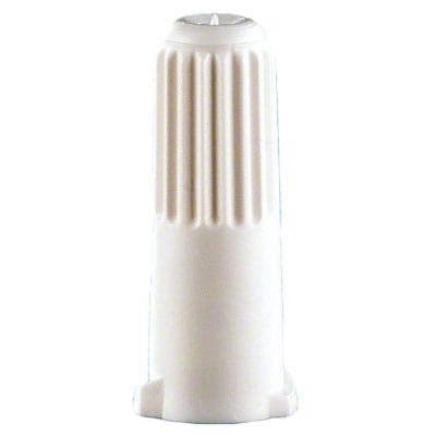 B. Braun Female Luer Lock Replacement Cap, White - Case of 100 - Image 1