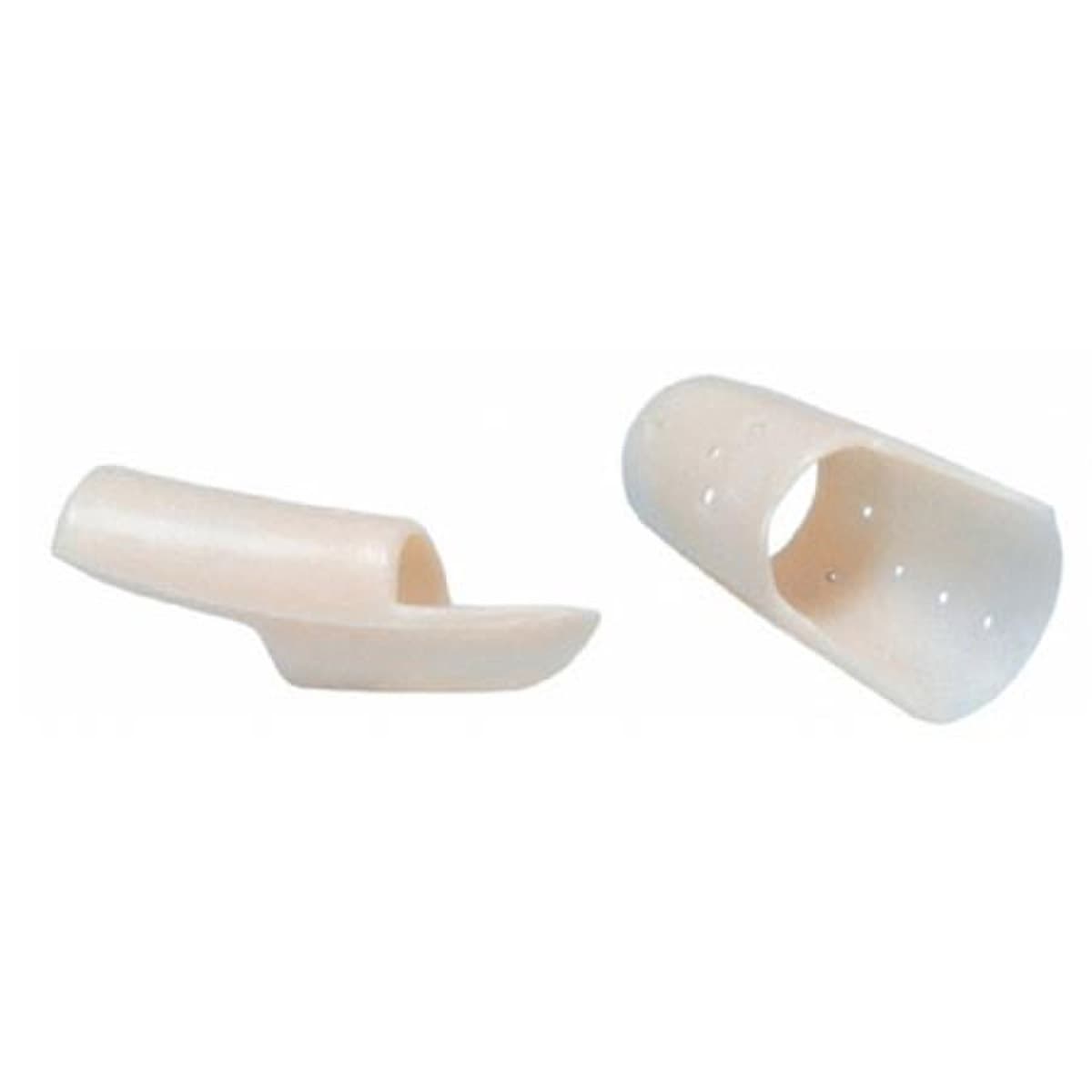 ProCare Pull-On Plastic Finger Splint, Beige 2.3 Inch Length - Package of 12 - Image 1