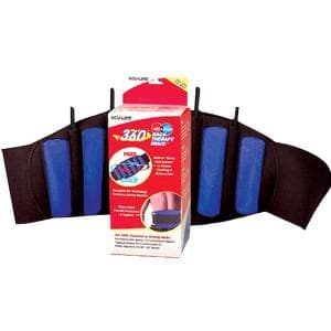 Health Enterprises 360 deg Cold Therapy Back Brace, Black - Image 1