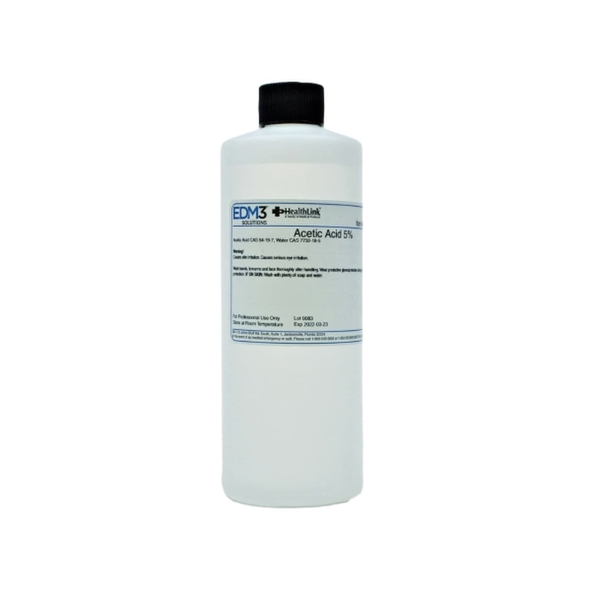 EDM 3 LLC Chemistry Reagent Acetic Acid 5% Solution, 1 Gallon - Image 1