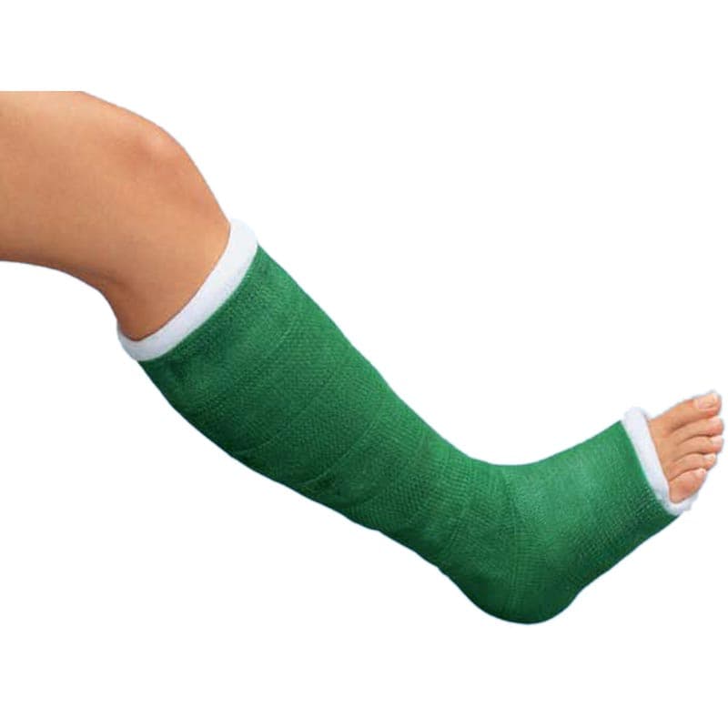 Delta-Lite Plus Fiberglass Cast Tape, Green, 3 Inch x 12 Feet - Box of 10 - Image 1