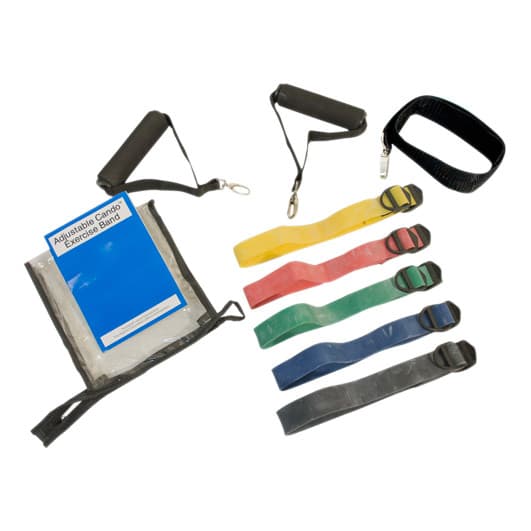 CanDo Adjustable Exercise Band Kit, 5 band - Image 1