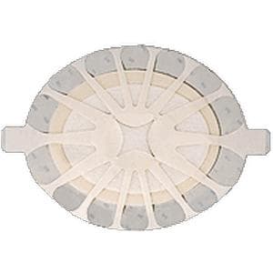 3M Tegaderm High Performance Adhesive Foam Dressing, 8-3/4" x 7-1/2" Large Oval - Case of 15 - Image 1
