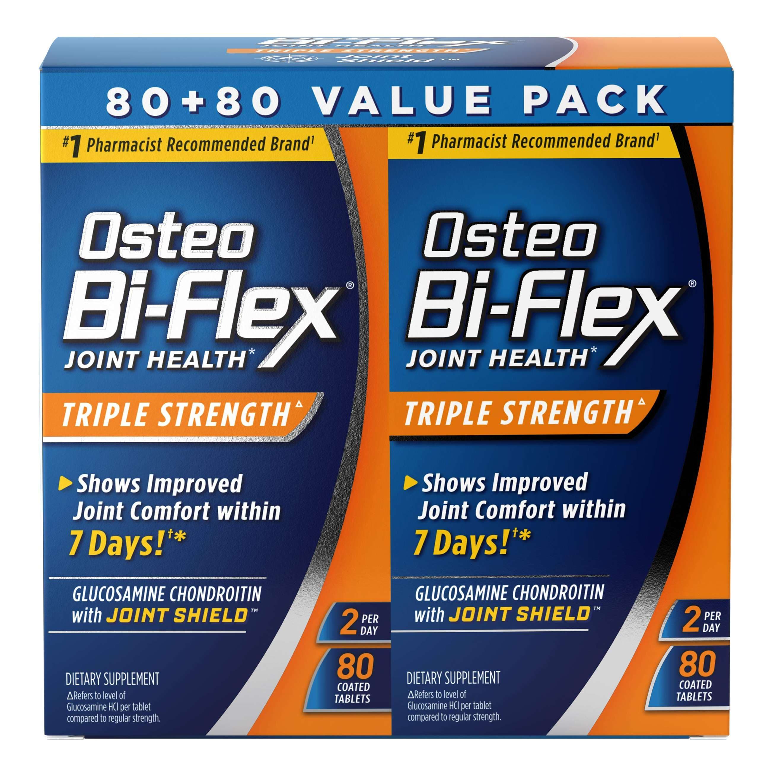 Osteo Bi-Flex Triple Strength Tablets, 80 count, Twin-Pack - Image 1