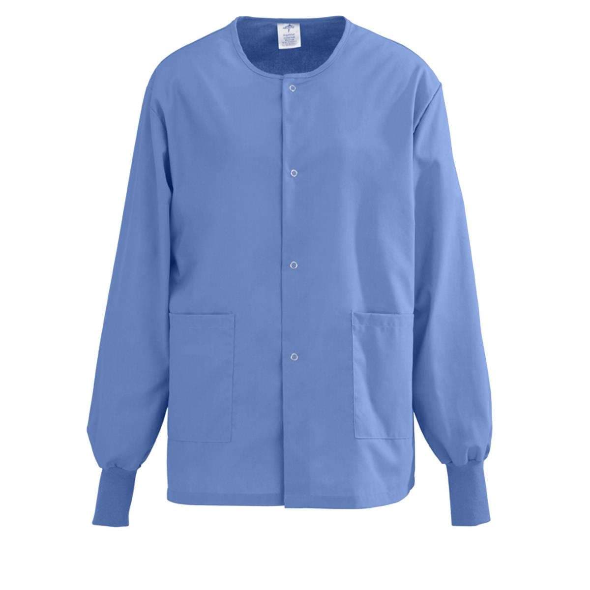 Performax Unisex Snap-front Warm-up Jackets, Ceil Blue, 2XLarge - Image 1